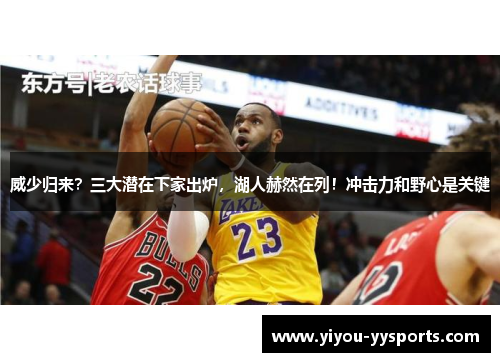 威少归来？三大潜在下家出炉，湖人赫然在列！冲击力和野心是关键